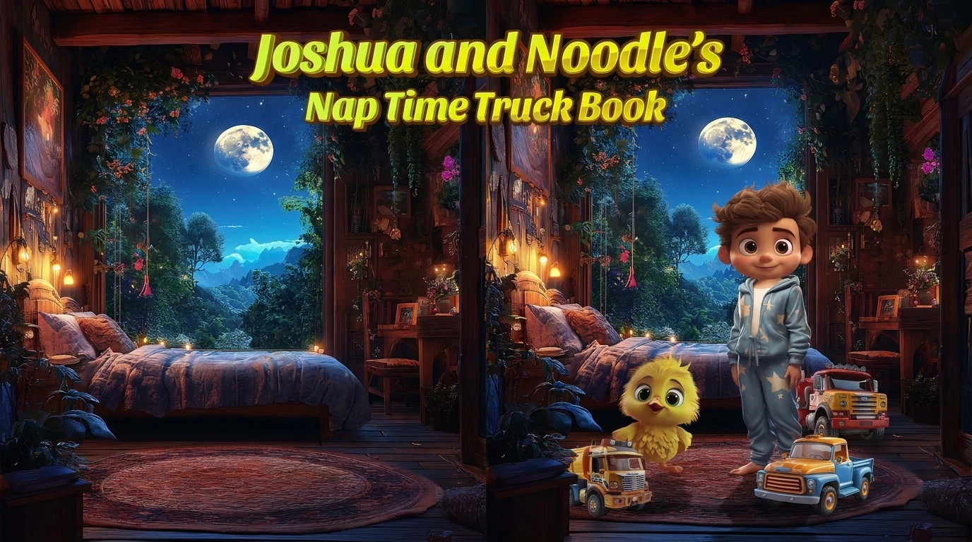 Joshua and Noodles Nap Time Book